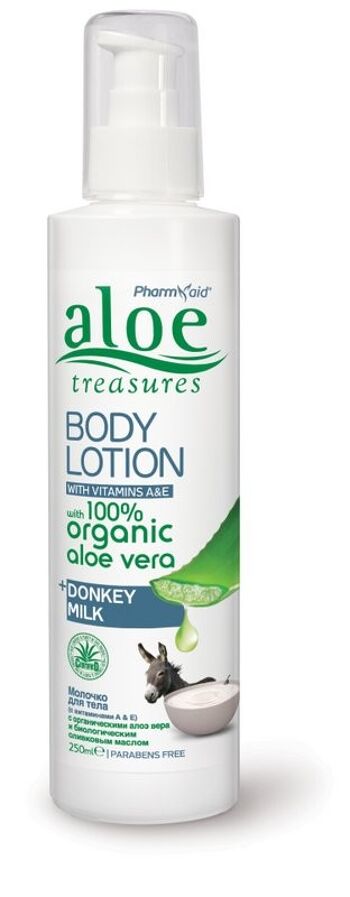 Lait Corporel Lait d'Ânesse 250ml (Aloe)