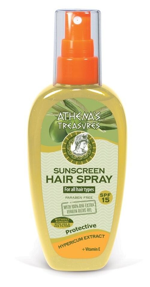 Hair Spray Hypericum Sunscreen UV 150ml (Athena´s)