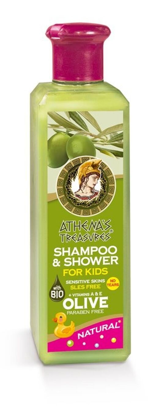 Shampoo & Shower Gel For Kids 250ml (Áthena´s)