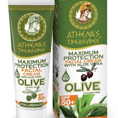 Maximum Protection Facial Cream UV 50ml (Athena´s)