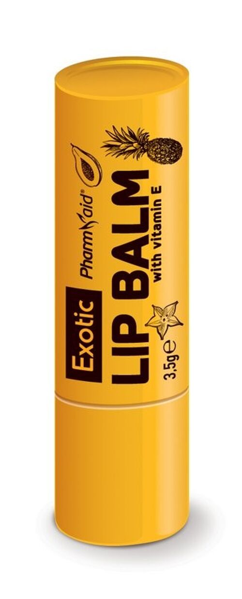 Lip Balm Exotic Fruits 3,5gr (Pharmaid)