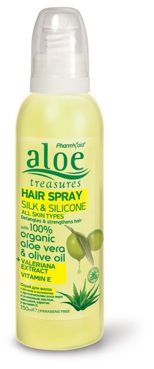 Hair Spray Silk & Silicone 150ml (Aloe)