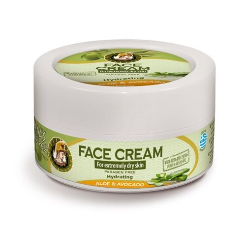 Face Cream Against Dryness Aloe Vera 75ml (Athena´s)