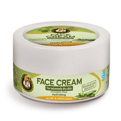 Crème visage contre la sécheresse Aloe Vera 75ml (Athena´s)
