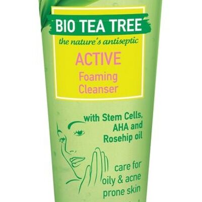 Active Foaming Cleanser Tea Tree 75ml (Pharmaid)