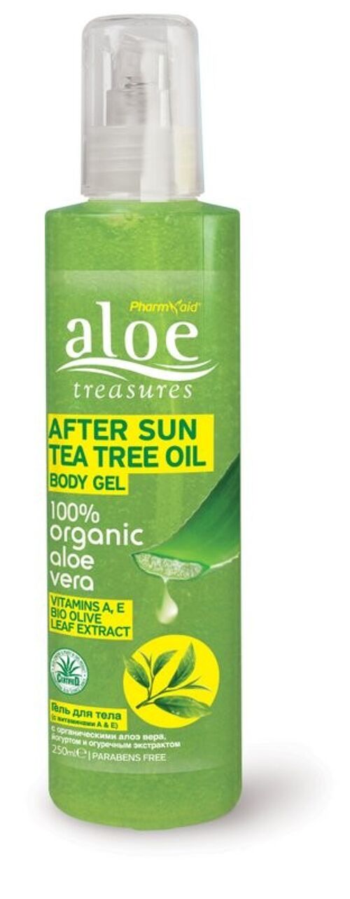 After Sun Body Gel Tea Tree 250ml (Aloe)