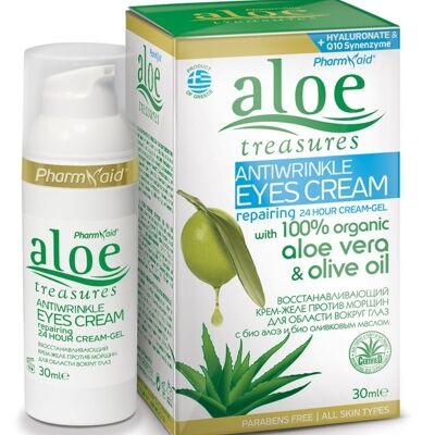 Augencreme-Gel Anti-Falten 30ml (Aloe)
