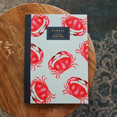 Papeterie Carnet A5 -  Les Crabes Rouges