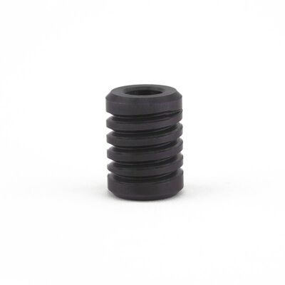 Stainless Steel Jet Bead - Anthracite Jet Bead