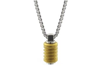 Collier Jet en Acier Inoxydable - Extra Large (36'') - PVD Or Mat 1