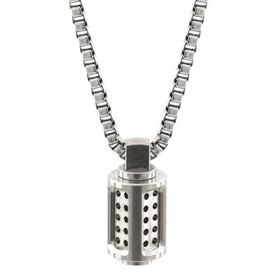 Aero Stainless Steel Necklace - Small (18'') - Stainless Steel