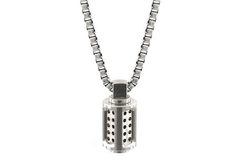 Aero Stainless Steel Necklace - Medium (22'') - Stainless Steel