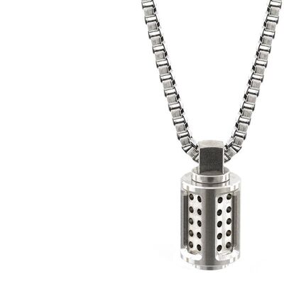 Aero Stainless Steel Necklace - Large (28'') - Stainless Steel