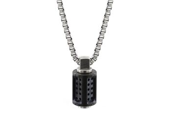 Collier Aero Acier Inoxydable - Sur Mesure - PVD Noir Poli 5