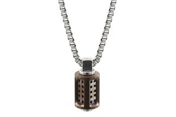 Collier Aero Acier Inoxydable - Très Petit (16'') - PVD Noir Poli 7