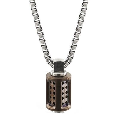 Aero Stainless Steel Necklace - Small (18'') - PVD Rose Gold