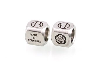 Acier inoxydable Fabriqué en…. - Signature Made In Yorkshire Bead en acier inoxydable 1