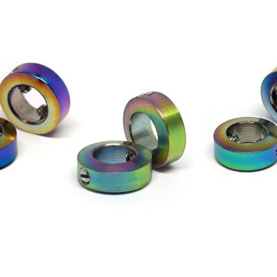 Stainless Steel Romer Stoppers - Rainbow PVD Romer Stoppers