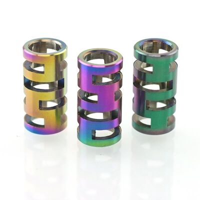 Perla de matriz de acero inoxidable - Perla de matriz de arco iris