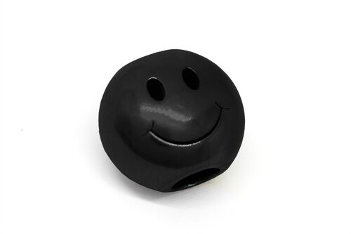 Big Smiley Stainless Steel - Big Smiley Polished Black