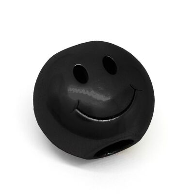 Big Smiley in acciaio inossidabile - Big Smiley nero lucido