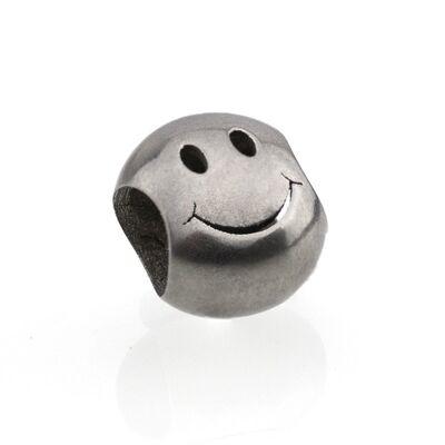 Smiley Bead Stainless Steel - Smiley Bead Stainless Steel