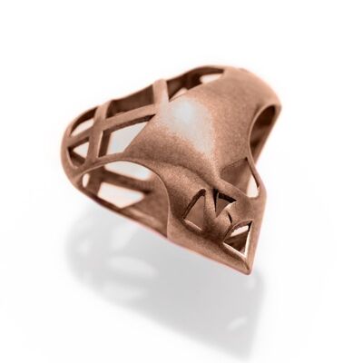 Bold Heart Stainless Steel - Bold Heart PVD Rose Gold