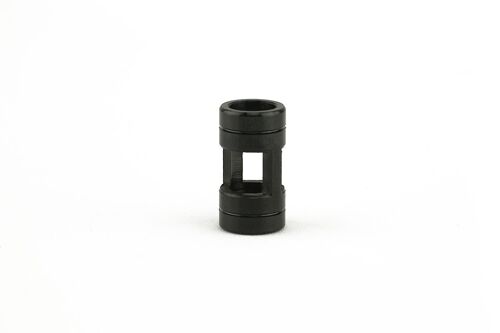 Stainless Steel Balance Bead - Polished Black Balance Bead