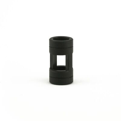 Stainless Steel Balance Bead - Matte Black Balance Bead