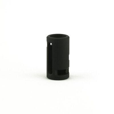 Stainless Steel Piet Bead - Matte Black Piet Bead