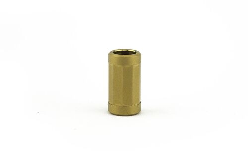 Stainless Steel Filter Bead - Matte Gold Filter Bead