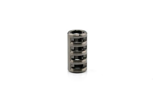 Stainless Steel Jacobs Ladder Bead - Graphite Jacob's Ladder Bead