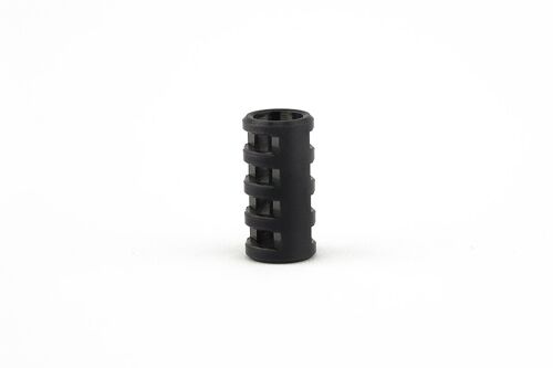 Stainless Steel Jacobs Ladder Bead - Anthracite Jacob's Ladder Bead