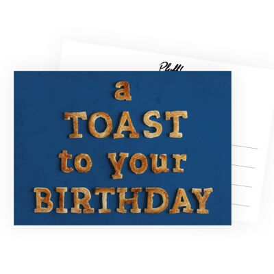 Un toast à votre anniversaire