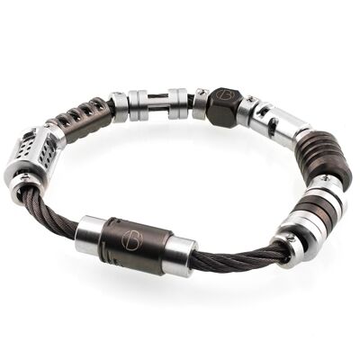 Fully Loaded Storm CABLE Stainless Steel Bracelet