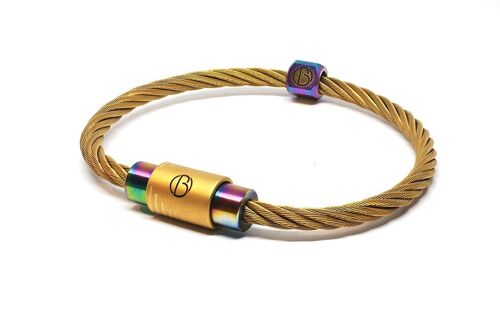 Chroma Cable Stainless Steel Bracelet