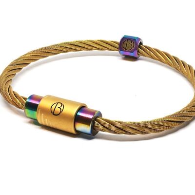 Chroma Cable Stainless Steel Bracelet