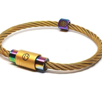 Chroma Cable Stainless Steel Bracelet