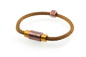 Bracelet Sunuci CABLE en acier inoxydable - Moyen 1