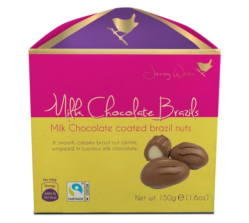 Milk Chocolate Brazil nuts Circus Box 130g