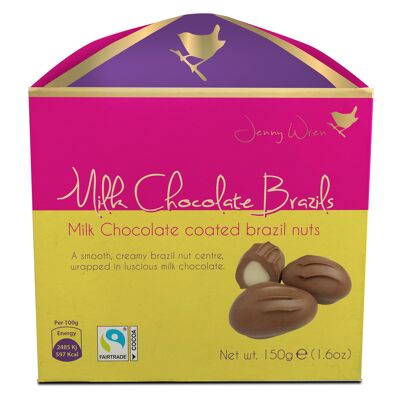 Milk Chocolate Brazil nuts Circus Box 130g