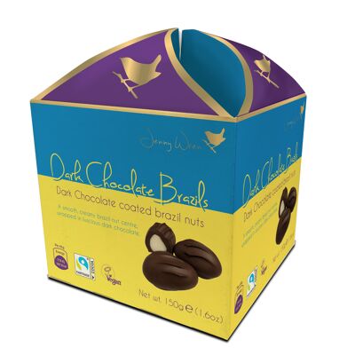 Dark Chocolate Brazils Circus Box 130g