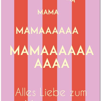 Cartolina "Festa della mamma"