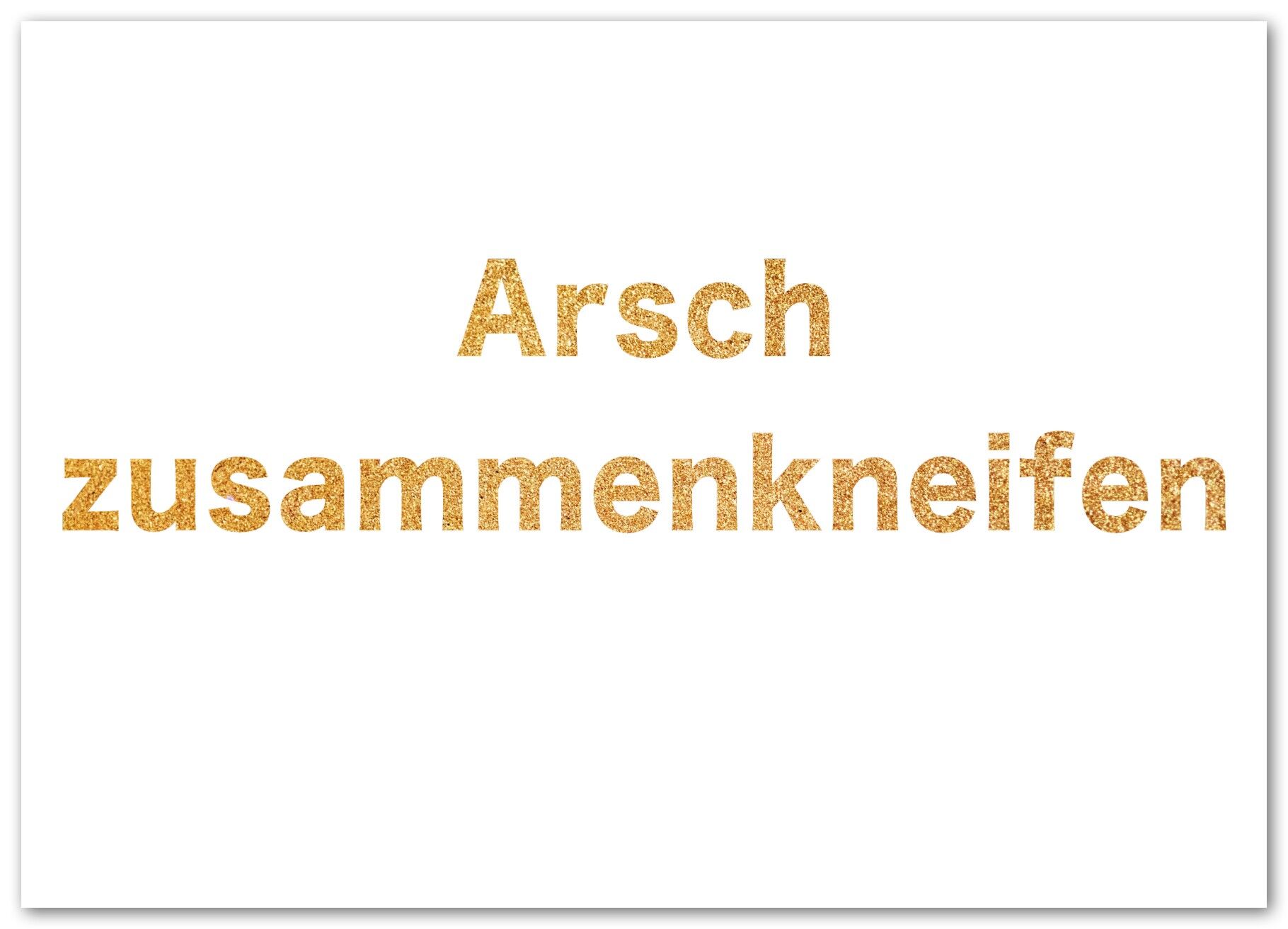 Cartolina “Culo strabico”