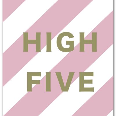 Postkarte "High Five"