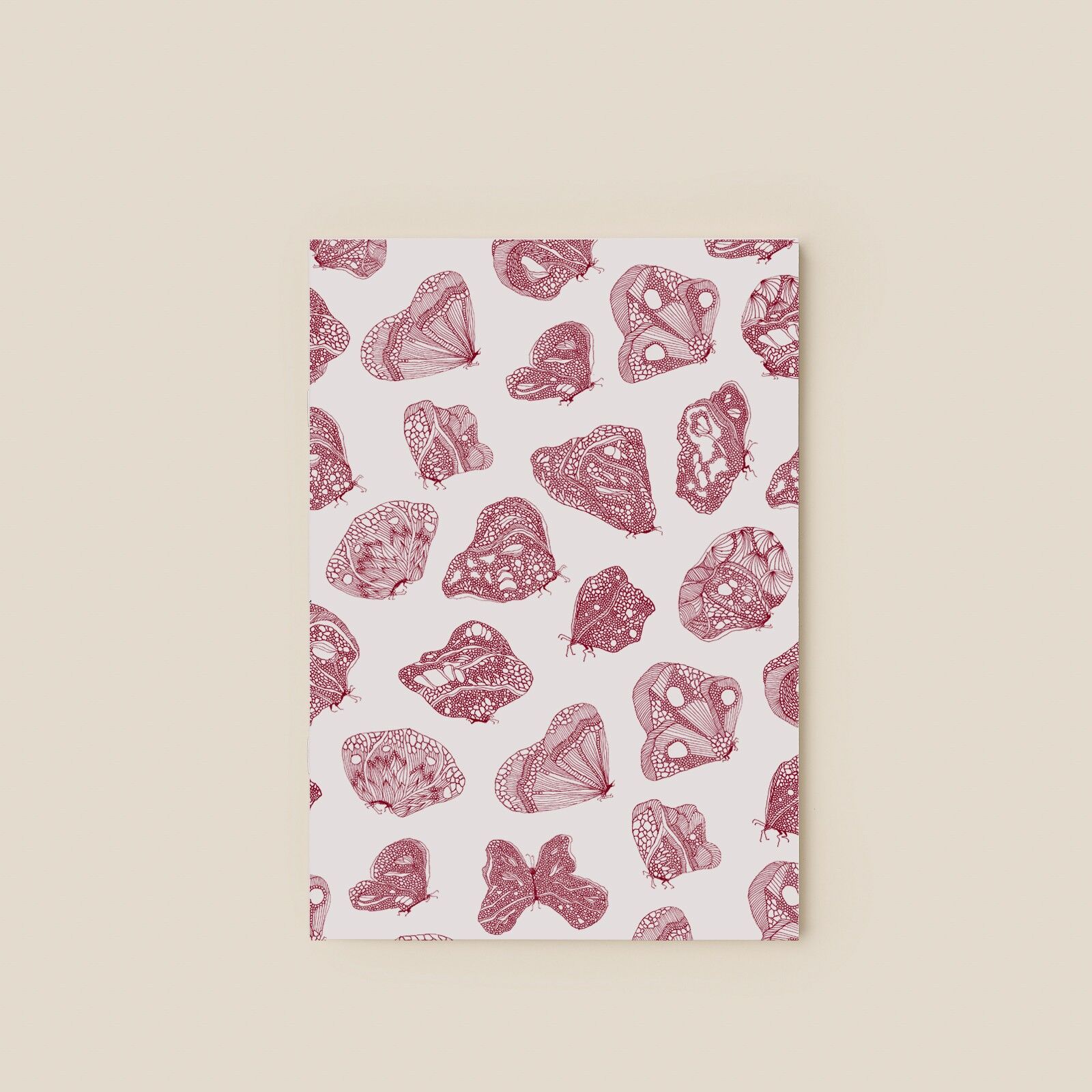 Carnet A5 Ligné Papillons