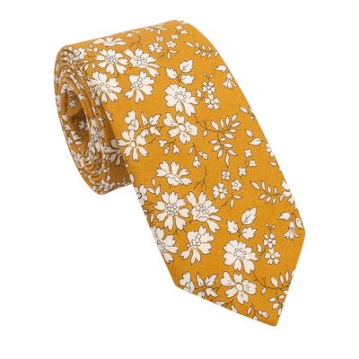 Liberty Capel senffarbene Krawatte