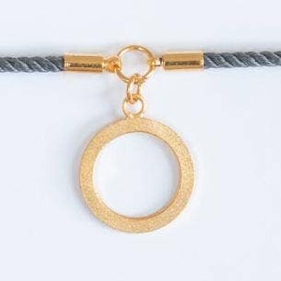 Small Loop Bracelet__Wine