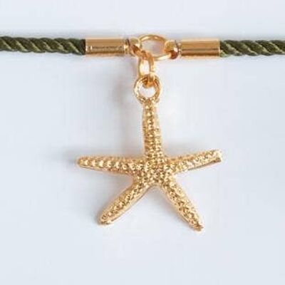 Starfish Bracelet__Wine
