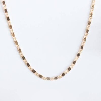 Hammered Cable Chain__24"